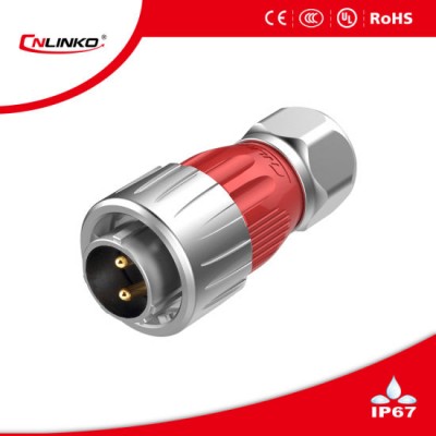 Alibaba Cnlinko Electric Bike Battery Metallic Connector Plug and Socket for Stage Lighting Equipment